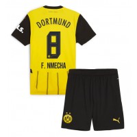 Borussia Dortmund Felix Nmecha #8 Domáci Detský futbalový dres 2024-25 Krátky Rukáv (+ trenírky)